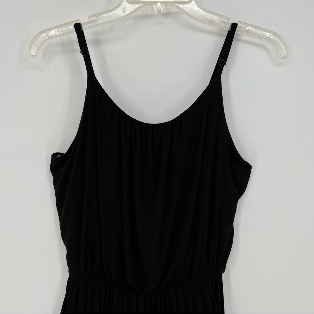 Gilli Jumpsuit Womans Black Wide Leg Jumper Adjustable Straps Soft Stretch NEW - Picture 4 of 7
